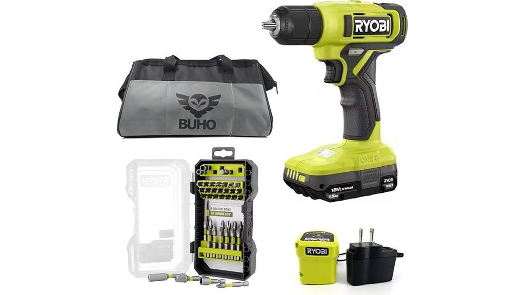 ryobi 18v drill bundle