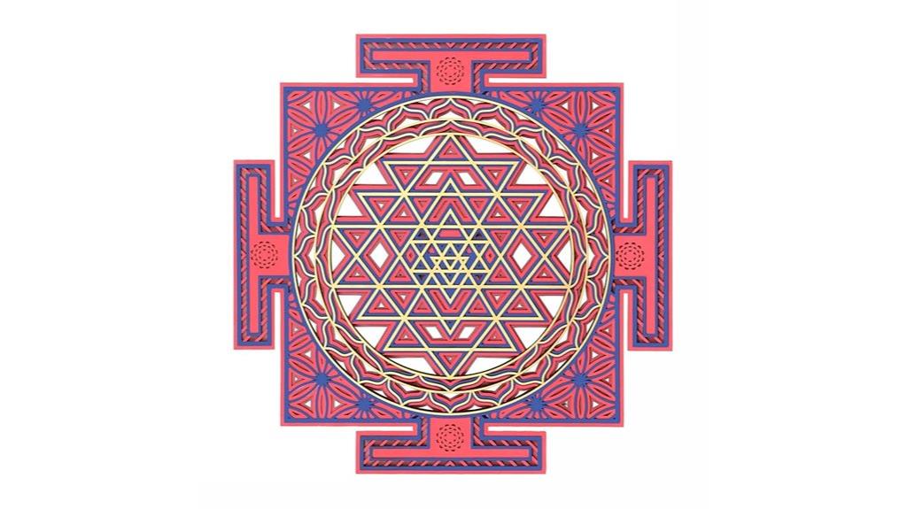 sacred geometric wall decor