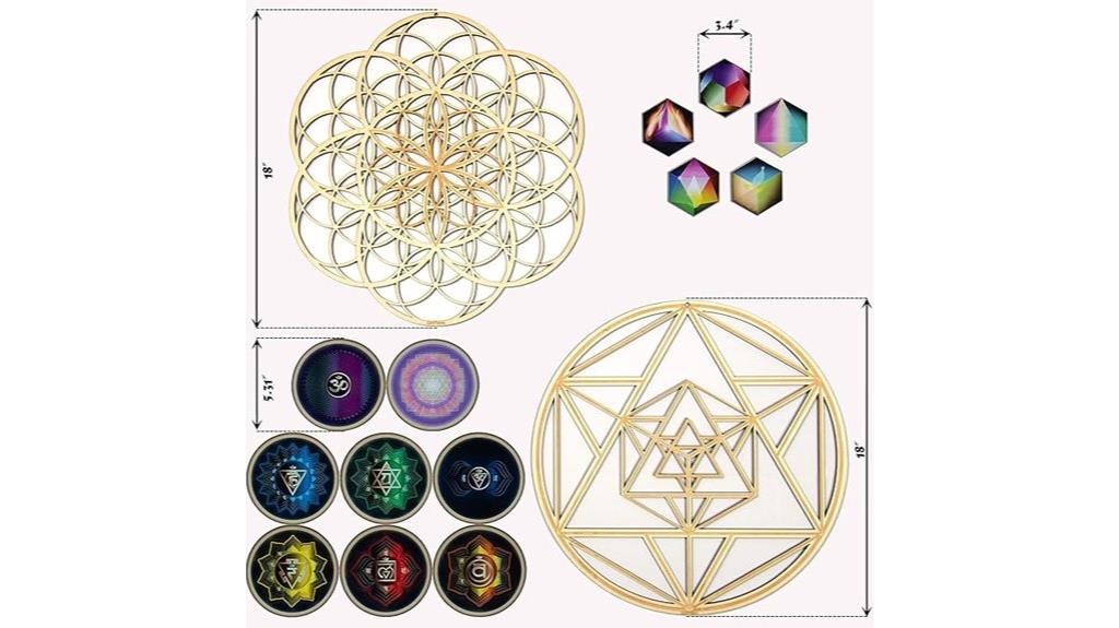 sacred geometry wall art
