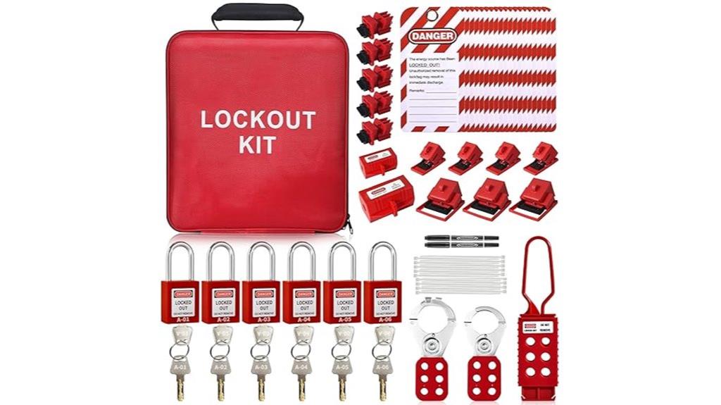 safety lockout equipment kit