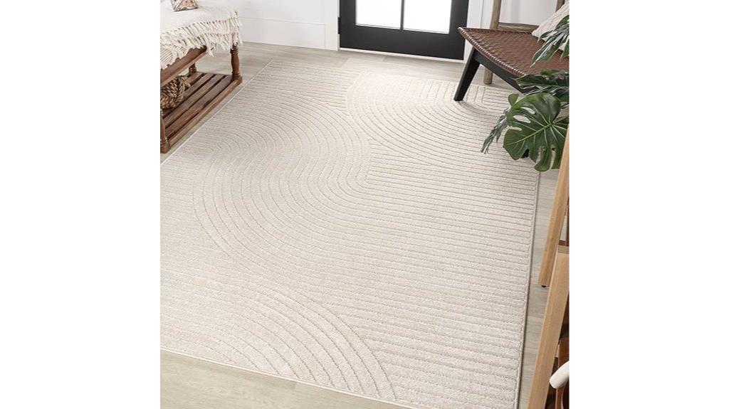 scandinavian indoor rug