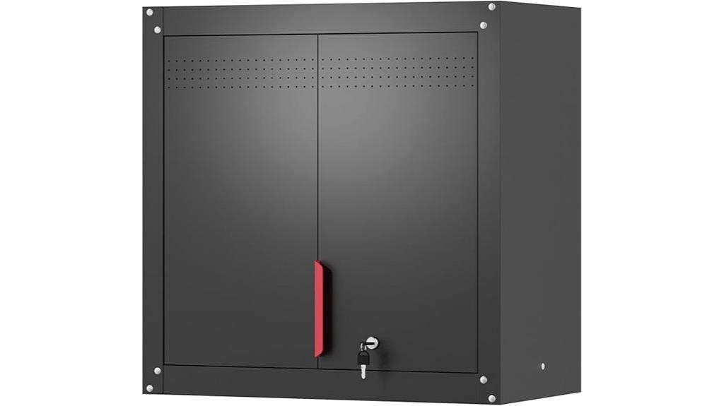 secure adjustable metal cabinet