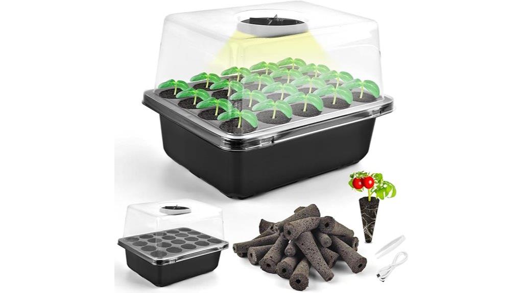 seedling tray with light