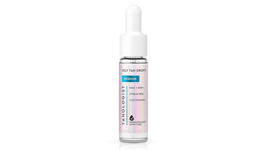 self tanning drops for face