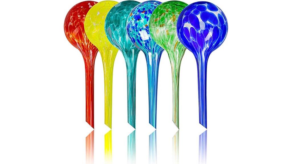 self watering glass plant globes