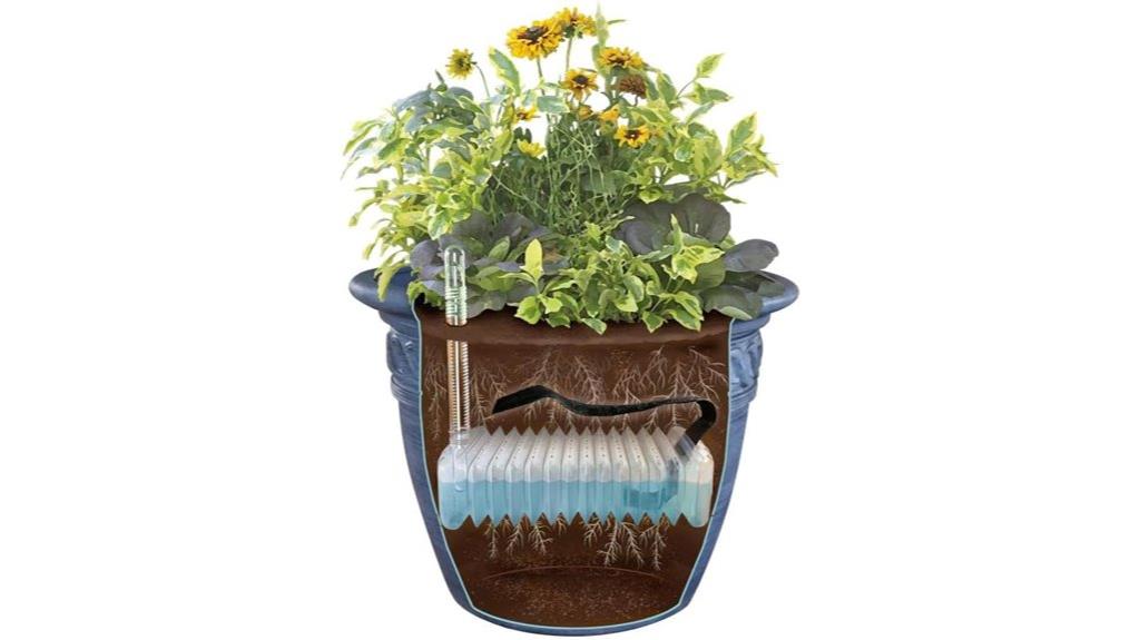 self watering planter insert