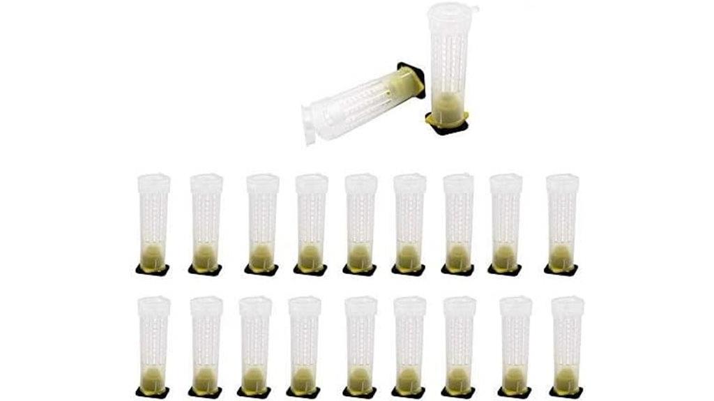 set of twenty beekeeping cups
