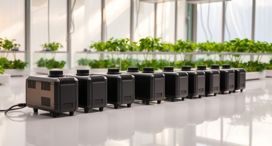 silent hydroponic air pumps
