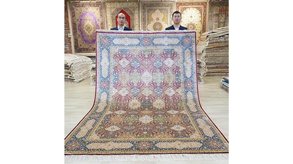 silk antique oriental rug