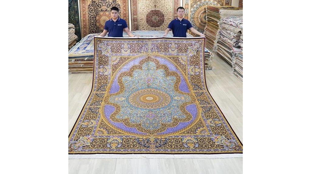 silk medallion oriental rug