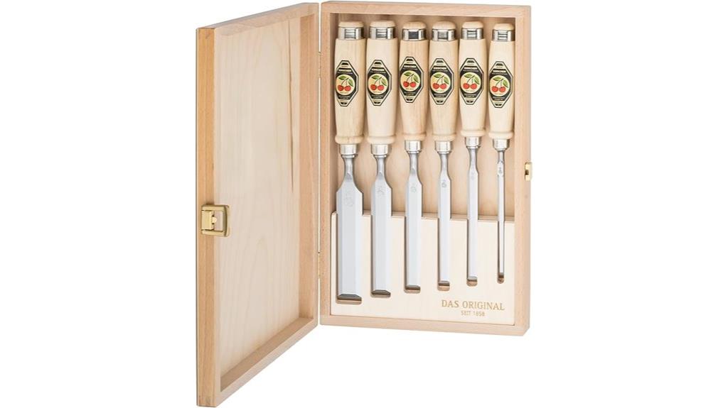 six piece chisel set