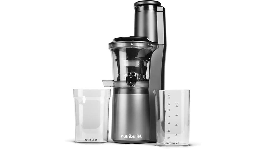 slow juicer with brush