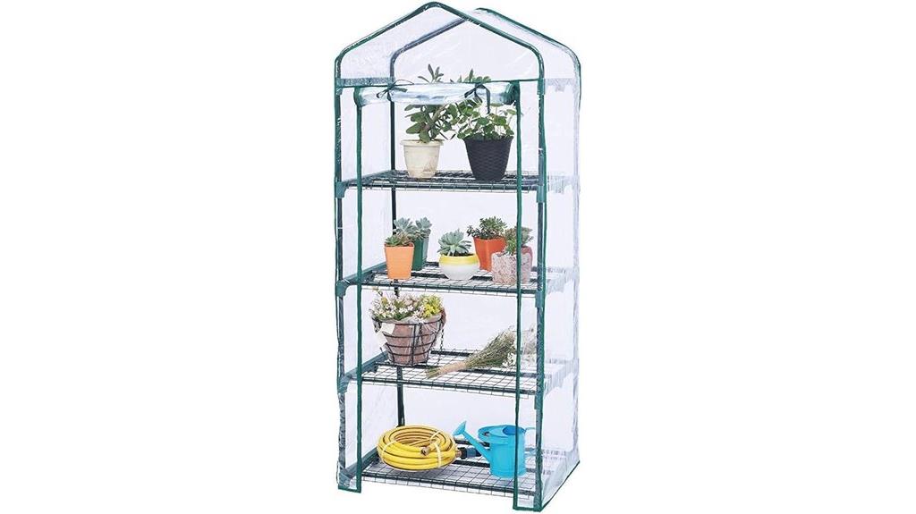 small multi tier greenhouse