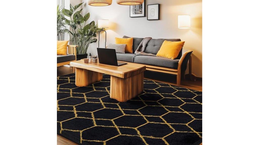 soft 5x7 shaggy rug