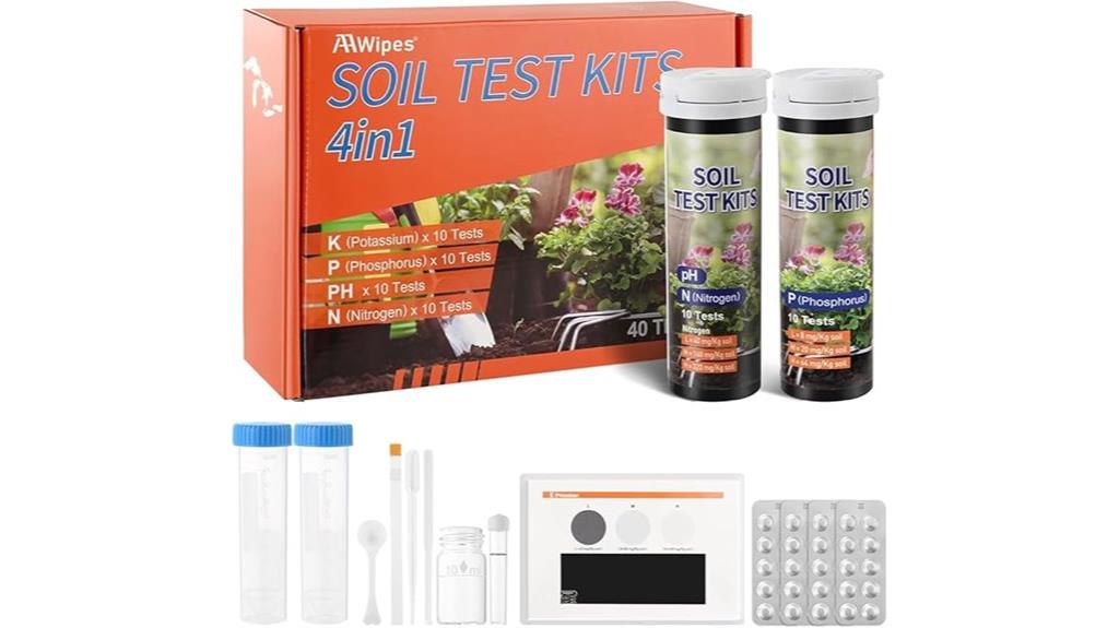 soil testing kit accessories