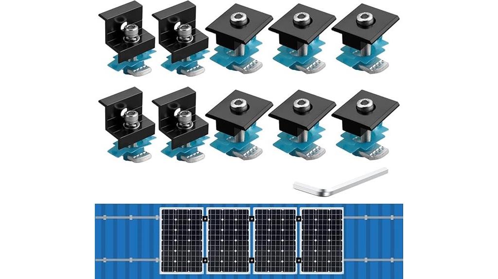 solar panel mounting brackets