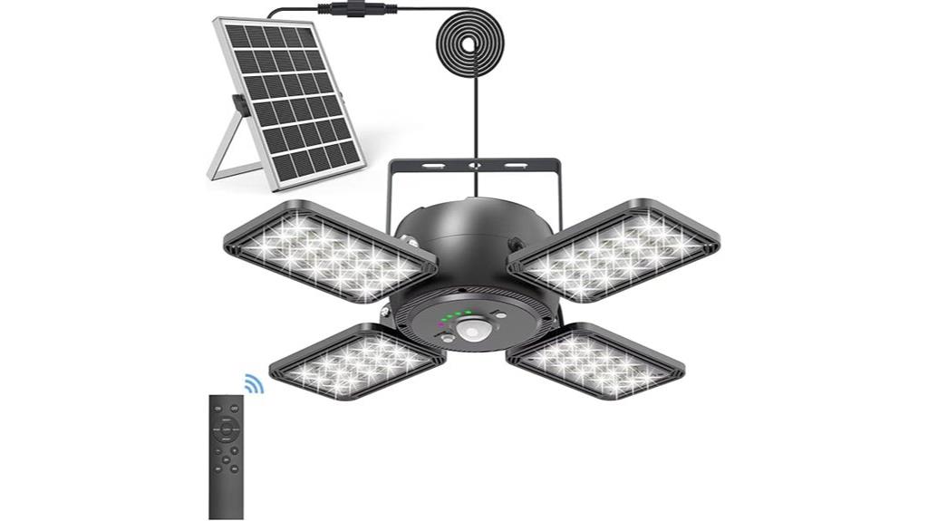 solar powered led pendant
