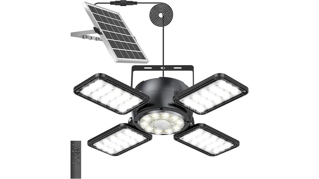 solar powered motion light
