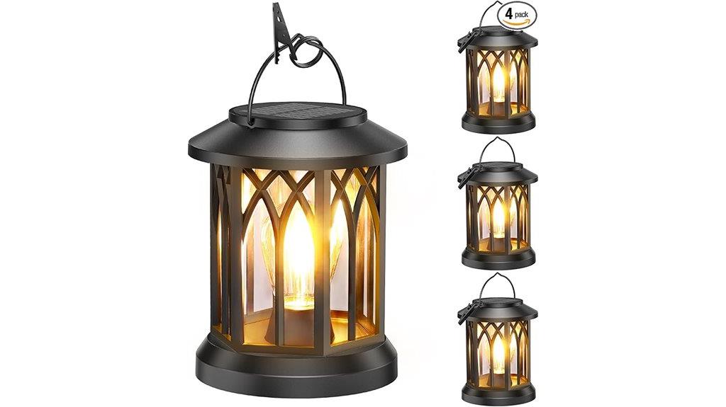 solar powered outdoor lanterns
