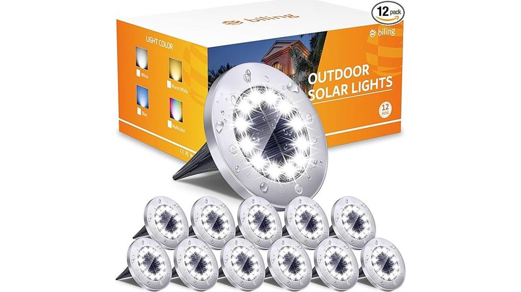 solar waterproof ground lights