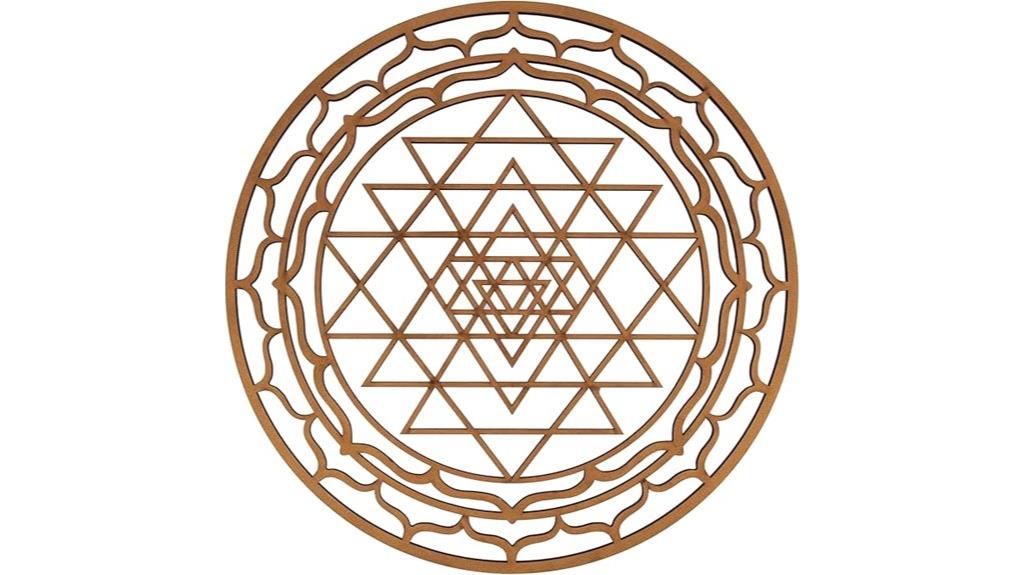 sri yantra wall art