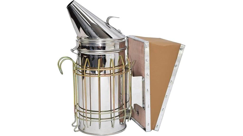 stainless steel bee smoker
