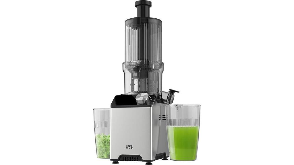 stainless steel juicer chute