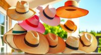stylish sun protection hats