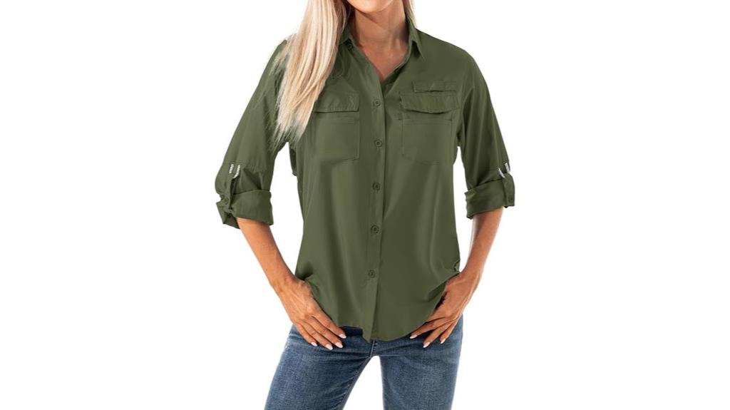 sun protection convertible shirts