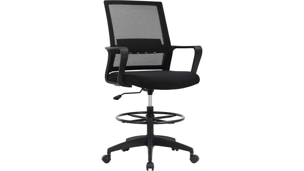 tall drafting office chair