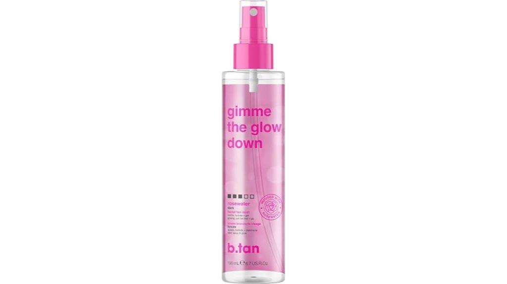 tan mist facial spray
