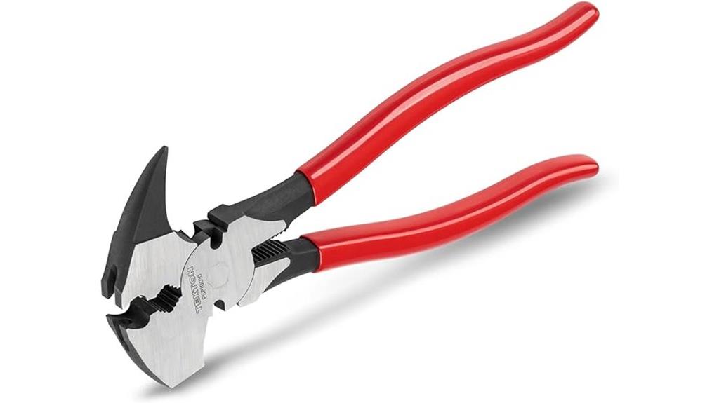 tekton fencing pliers red