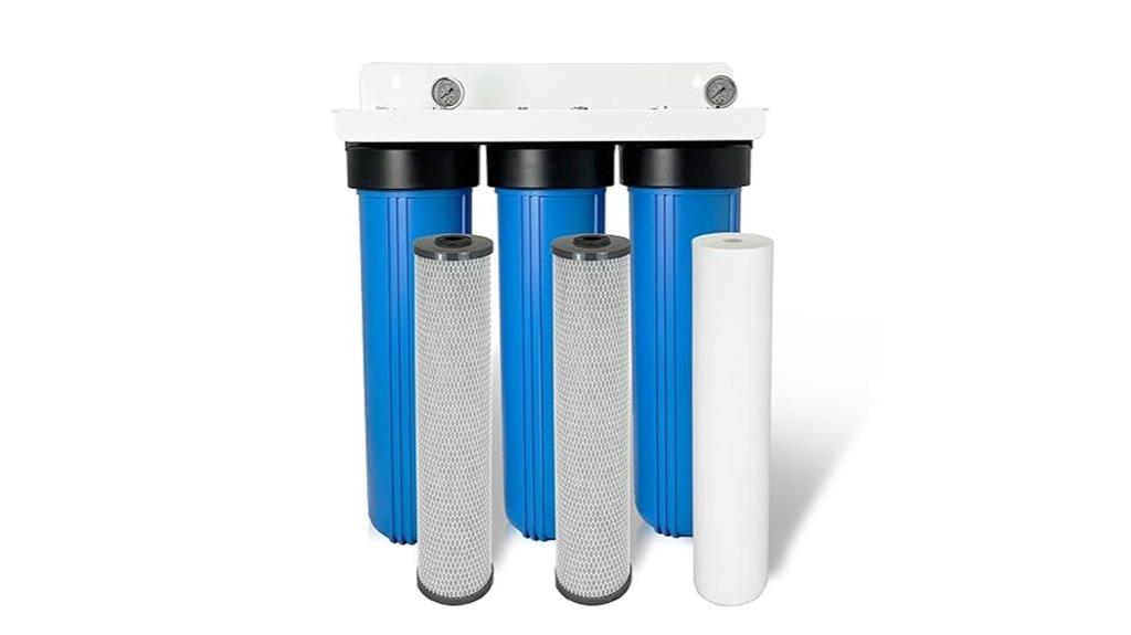 three stage filtration system