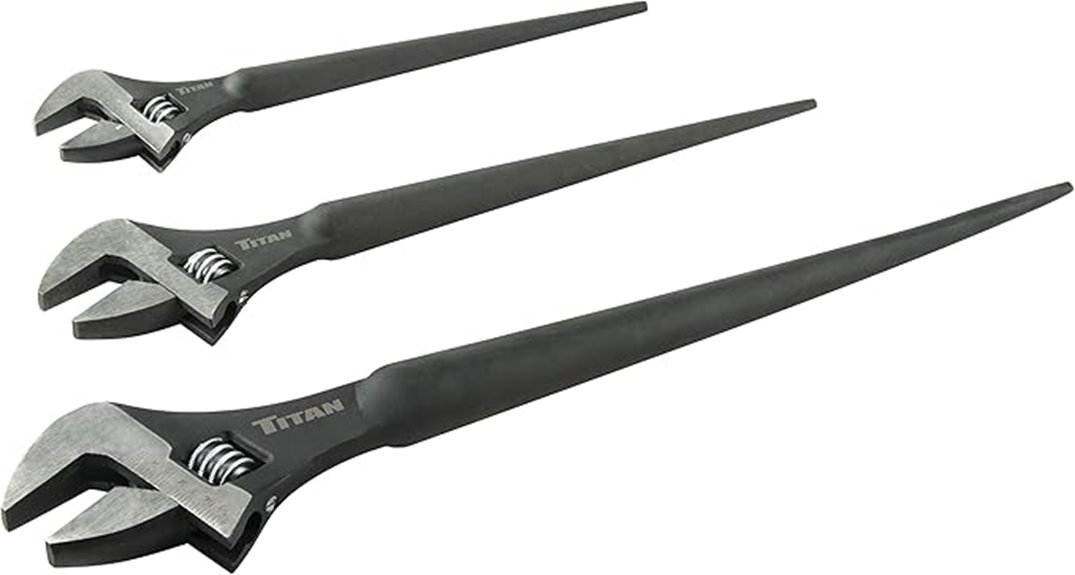 titan 223 spud wrench set