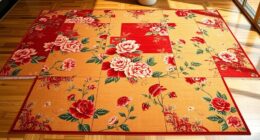 top floral silk carpet selection
