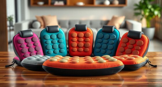 top portable shiatsu cushions