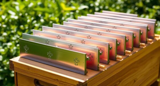 top porter style bee escape boards