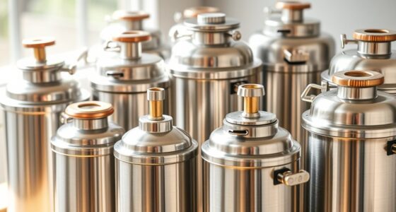 top stainless steel bee smokers
