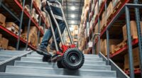 top stair climbing hand trucks