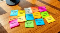 top sticky notes for goals