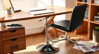top swivel desk stools
