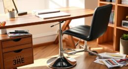top swivel desk stools