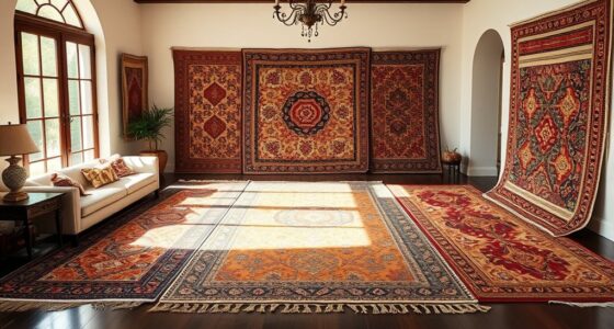 top wool silk carpet choices