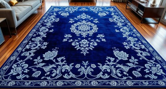 top yilong blue rugs