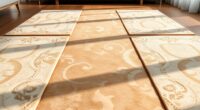 top yilong soundproof silk rugs