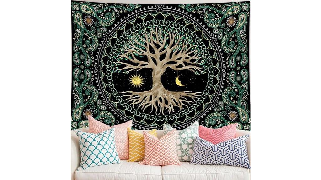 tree of life wall tapestry