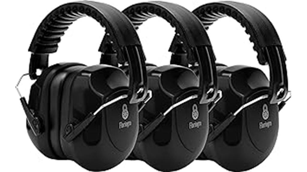 triple pack shooting ear muffs