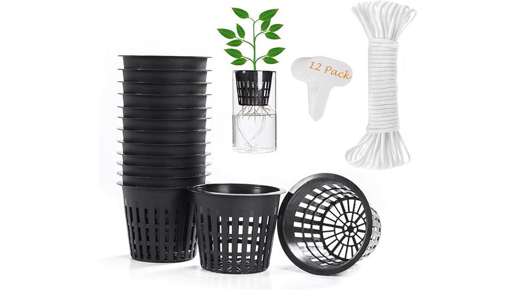 twelve 3 inch net cups