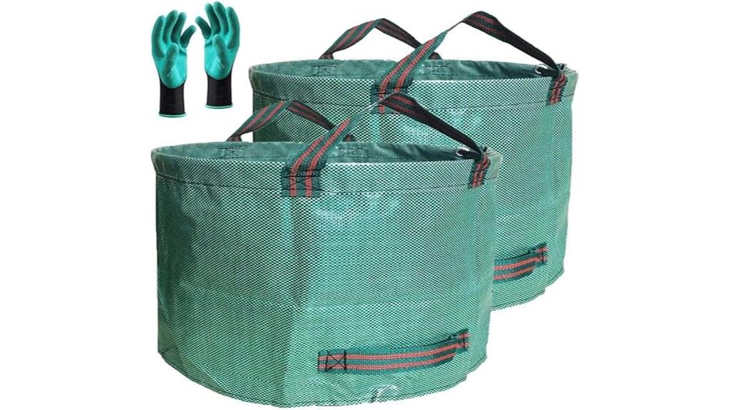 two pack yard waste bags