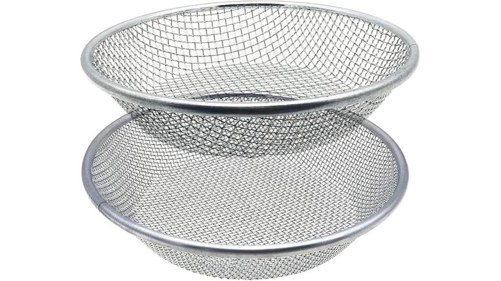two piece soil sifter